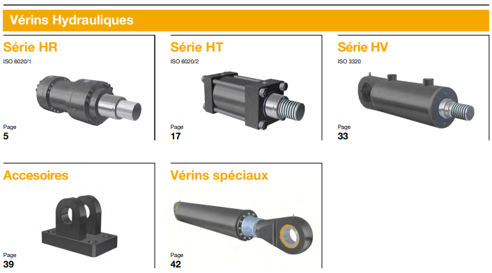 Vérins Hydrauliques pour les Ecluses